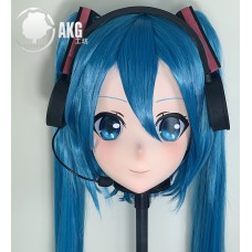 (AL43)Customize Character! Female/Girl Resin Full/Half Head With Lock Anime Cosplay Japanese Animego Kigurumi Mask (AL43)Customize Character! Female/Girl Resin Full/Half Head With Lock Anime Cosplay Japanese Animego Kigurumi Mask