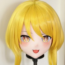 (AL239)Customize Character! Female/Girl Resin Full/Half Head With Lock Anime Cosplay Japanese Animego Kigurumi Mask