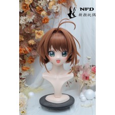 (NFD0a11)Customize Handmade Crossdress Full Head Female/Girl Resin Japanese Cartoon Character Animego Cosplay Kigurumi Mask (NFD0a11)Customize Handmade Crossdress Full Head Female/Girl Resin Japanese Cartoon Character Animego Cosplay Kigurumi Mask