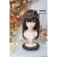 (NFD0a2)Customize Handmade Crossdress Full Head Female/Girl Resin Japanese Cartoon Character Animego Cosplay Kigurumi Mask (NFD0a2)Customize Handmade Crossdress Full Head Female/Girl Resin Japanese Cartoon Character Animego Cosplay Kigurumi Mask