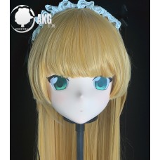 (AL59)Customize Character! Female/Girl Resin Full/Half Head With Lock Anime Cosplay Japanese Animego Kigurumi Mask (AL59)Customize Character! Female/Girl Resin Full/Half Head With Lock Anime Cosplay Japanese Animego Kigurumi Mask