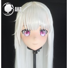 (AL61)Customize Character! Female/Girl Resin Full/Half Head With Lock Anime Cosplay Japanese Animego Kigurumi Mask (AL61)Customize Character! Female/Girl Resin Full/Half Head With Lock Anime Cosplay Japanese Animego Kigurumi Mask