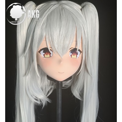(AL53)Customize Character! Female/Girl Resin Full/Half Head With Lock Anime Cosplay Japanese Animego Kigurumi Mask (AL53)Customize Character! Female/Girl Resin Full/Half Head With Lock Anime Cosplay Japanese Animego Kigurumi Mask