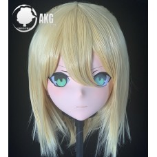 (AL55)Customize Character! Female/Girl Resin Full/Half Head With Lock Anime Cosplay Japanese Animego Kigurumi Mask (AL55)Customize Character! Female/Girl Resin Full/Half Head With Lock Anime Cosplay Japanese Animego Kigurumi Mask