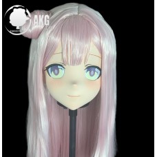 (AL50)Customize Character! Female/Girl Resin Full/Half Head With Lock Anime Cosplay Japanese Animego Kigurumi Mask (AL50)Customize Character! Female/Girl Resin Full/Half Head With Lock Anime Cosplay Japanese Animego Kigurumi Mask