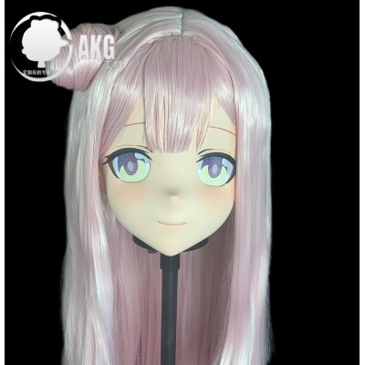 (AL50)Customize Character! Female/Girl Resin Full/Half Head With Lock Anime Cosplay Japanese Animego Kigurumi Mask (AL50)Customize Character! Female/Girl Resin Full/Half Head With Lock Anime Cosplay Japanese Animego Kigurumi Mask