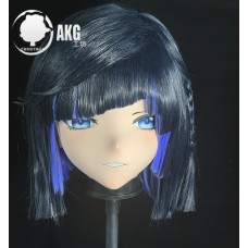 (AL56)Customize Character! Female/Girl Resin Full/Half Head With Lock Anime Cosplay Japanese Animego Kigurumi Mask (AL56)Customize Character! Female/Girl Resin Full/Half Head With Lock Anime Cosplay Japanese Animego Kigurumi Mask