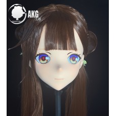 (AL52)Customize Character! Female/Girl Resin Full/Half Head With Lock Anime Cosplay Japanese Animego Kigurumi Mask (AL52)Customize Character! Female/Girl Resin Full/Half Head With Lock Anime Cosplay Japanese Animego Kigurumi Mask