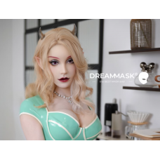 (DM03M Margarita)'Dreammask' DMS Crossdressing Full Head With Torso Cosplay Kigurumi Male To Female Silicone Desire Mask Drag Queen