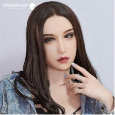 (NinaG) Plus Version Goddess Special Makeup Crossdress Full Head Sexy Silicone Female Cosplay Mask With Breast Torso DMS M22G (NinaG) Plus Version Goddess Special Makeup Crossdress Full Head Sexy Silicone Female Cosplay Mask With Breast Torso DMS M22G