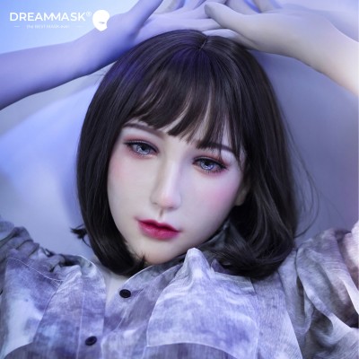 (Ching4) Crossdress Silicone Female Mask Full/Half Head Transgender Realistic Face Kigurumi Cosplay DMS Mask Drag Queen (Ching4) Crossdress Silicone Female Mask Full/Half Head Transgender Realistic Face Kigurumi Cosplay DMS Mask Drag Queen