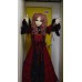 (Mei)Crossdress Sweet Girl Resin Half Head Female Cartoon Character Kigurumi Mask With BJD Eyes Cosplay Anime Role Lolita Doll Mask