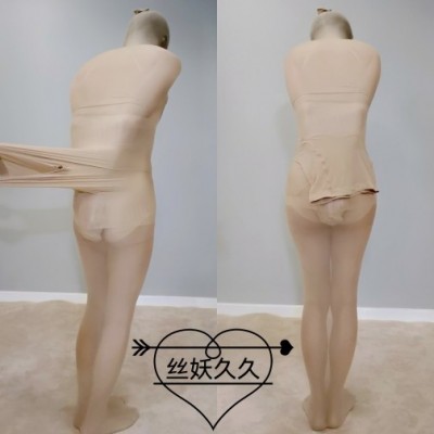 All-inclusive stockings professional custom ultra-tight pullover romper full-body restraint mummy bondage single-leg stockings All-inclusive stockings professional custom ultra-tight pullover romper full-body restraint mummy bondage single-leg stockings