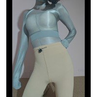Lockable full body stockings for men and women sexy plus size all inclusive mommybag pantyhose SM bondage tights