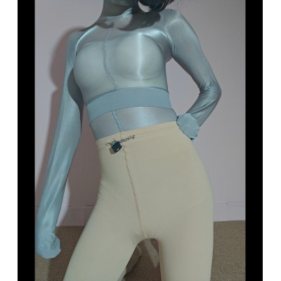 Lockable full body stockings for men and women sexy plus size all inclusive mommybag pantyhose SM bondage tights Lockable full body stockings for men and women sexy plus size all inclusive mommybag pantyhose SM bondage tights