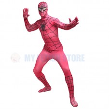 Full Body Pink Spider-man Lycra Spandex Bodysuit Cosplay Zentai Suit Halloween Fancy Dress Costume Full Body Pink Spider-man Lycra Spandex Bodysuit Cosplay Zentai Suit Halloween Fancy Dress Costume
