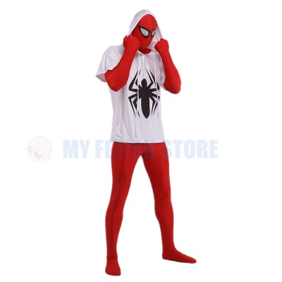b1Full Body red Spider-man Lycra Spandex Bodysuit Cosplay Zentai Suit Halloween Fancy Dress Costume b1Full Body red Spider-man Lycra Spandex Bodysuit Cosplay Zentai Suit Halloween Fancy Dress Costume