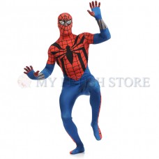 a1 Full Body red and blue Spider-man Lycra Spandex Bodysuit Cosplay Zentai Suit Halloween Fancy Dress Costume a1 Full Body red and blue Spider-man Lycra Spandex Bodysuit Cosplay Zentai Suit Halloween Fancy Dress Costume
